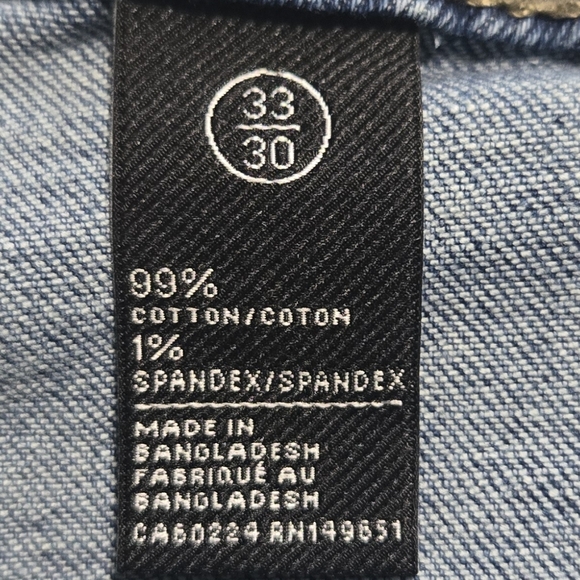 Buffalo David Bitton Jeans 33W x 30 L Ash-X Slim Stretch - Picture 3 of 6